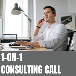 1 on 1 consulting service
