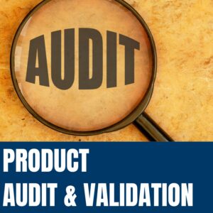 product audit and validation