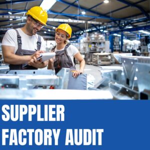 supplier factory audit